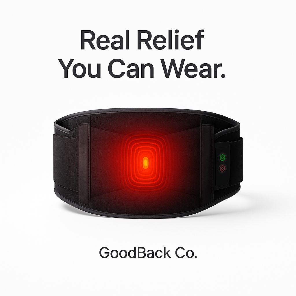 GoodBack Cordless Back Massager Belt