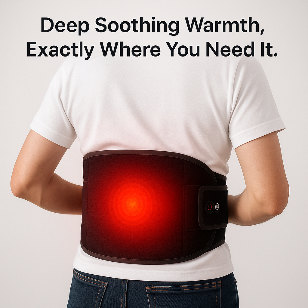 GoodBack Cordless Back Massager Belt